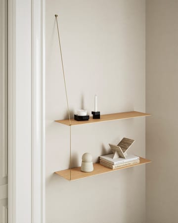 Stedge hylla 80 cm - Ek - Woud