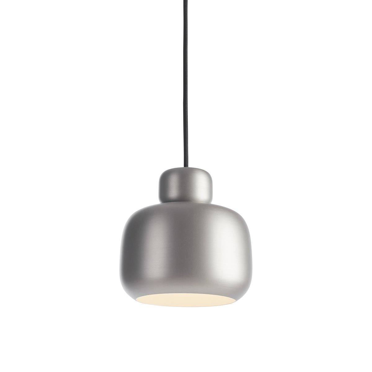 Woud Stone taklampa small Satin | Skandinavisk Design | Taklampor & Pendlar | Silverfärgad