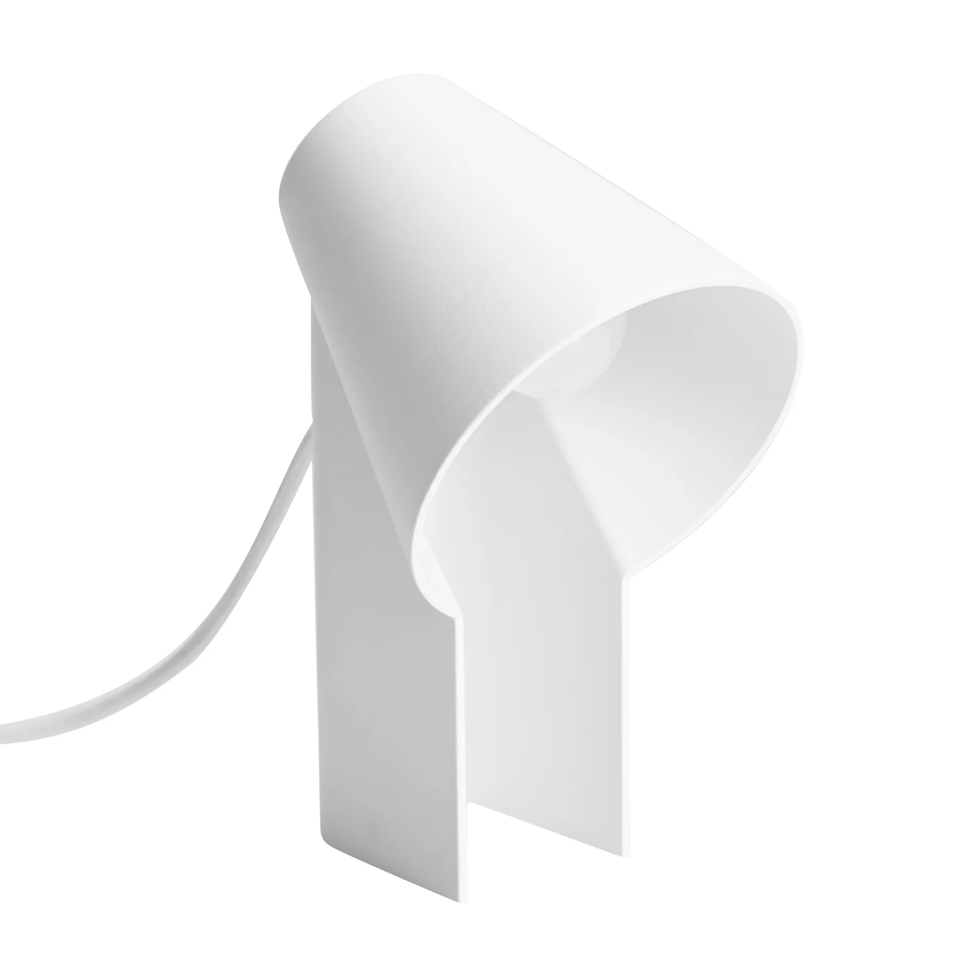 Study bordslampa, vit Woud