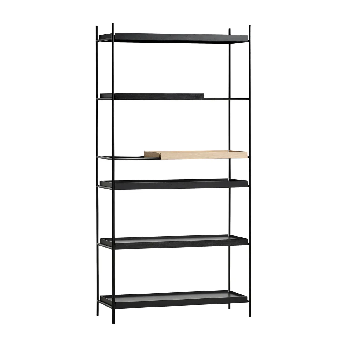 Woud Tray hylla hög ek, 100x201 cm Style 6