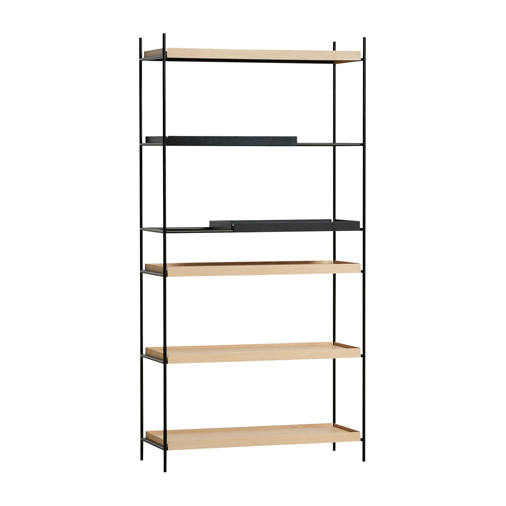 Tray hylla hög ek, 100x201 cm, Style 9 Woud