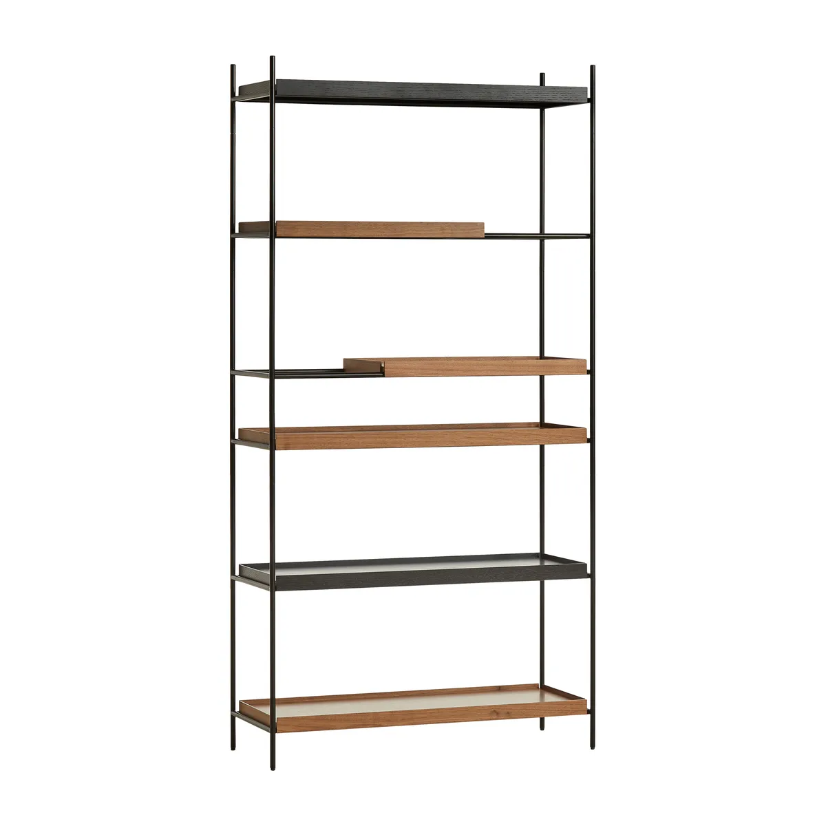 Woud Tray hylla hög valnöt, 100x201 cm Style 4