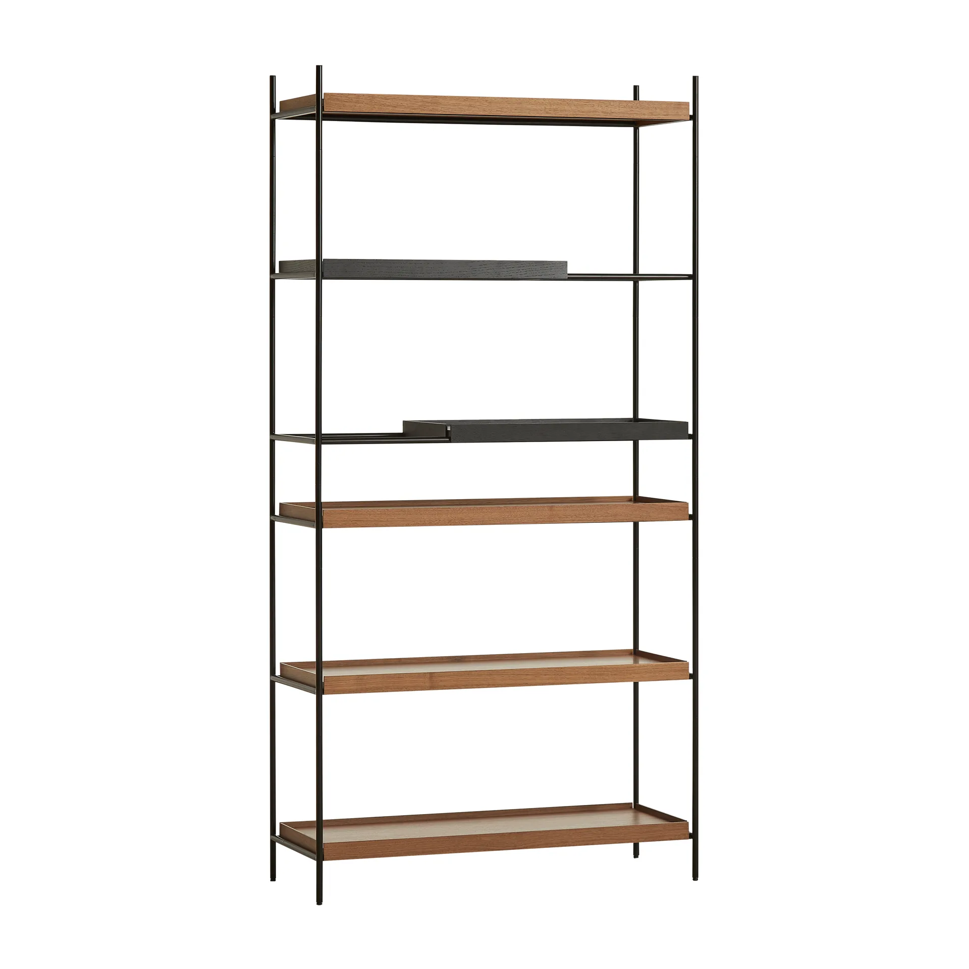 Tray hylla hög valnöt, 100x201 cm, Style 8 Woud