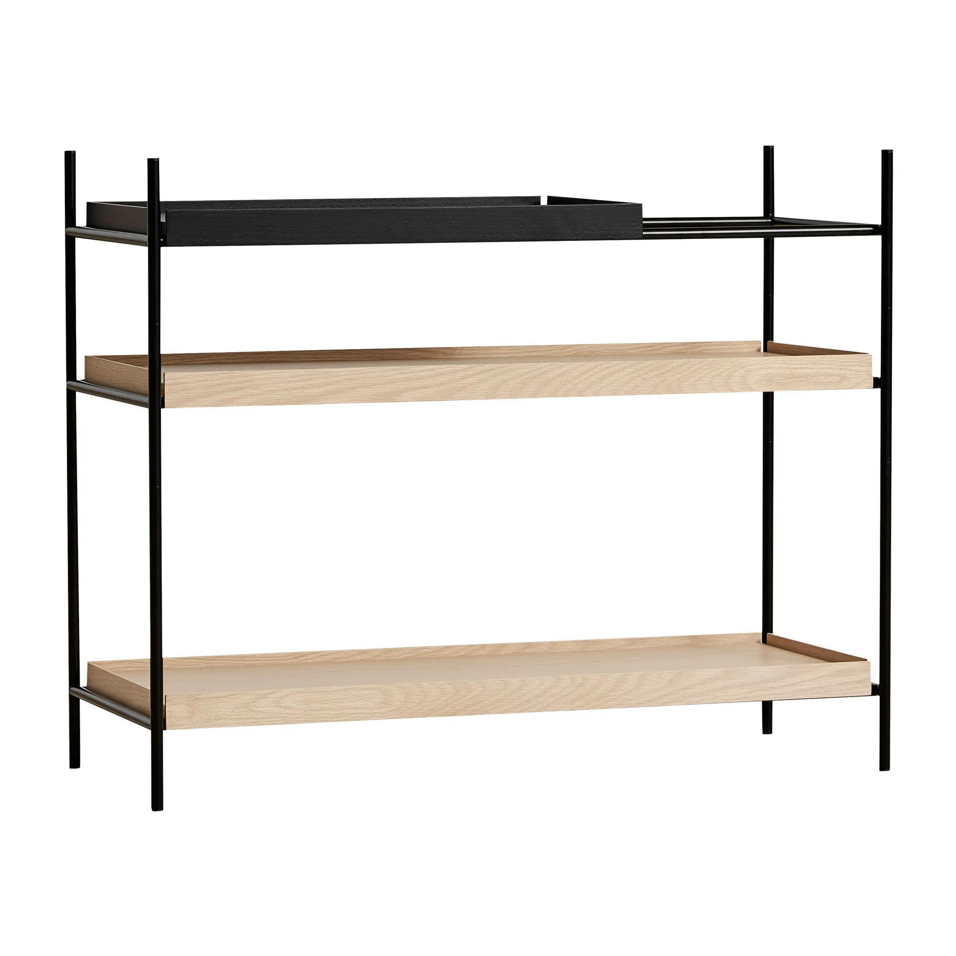 Tray hylla låg ek, 80x100 cm, Style 3 Woud