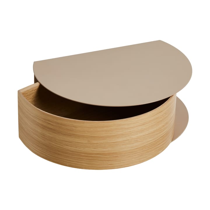 Wallie wall drawer hylla, Beige-ek Woud