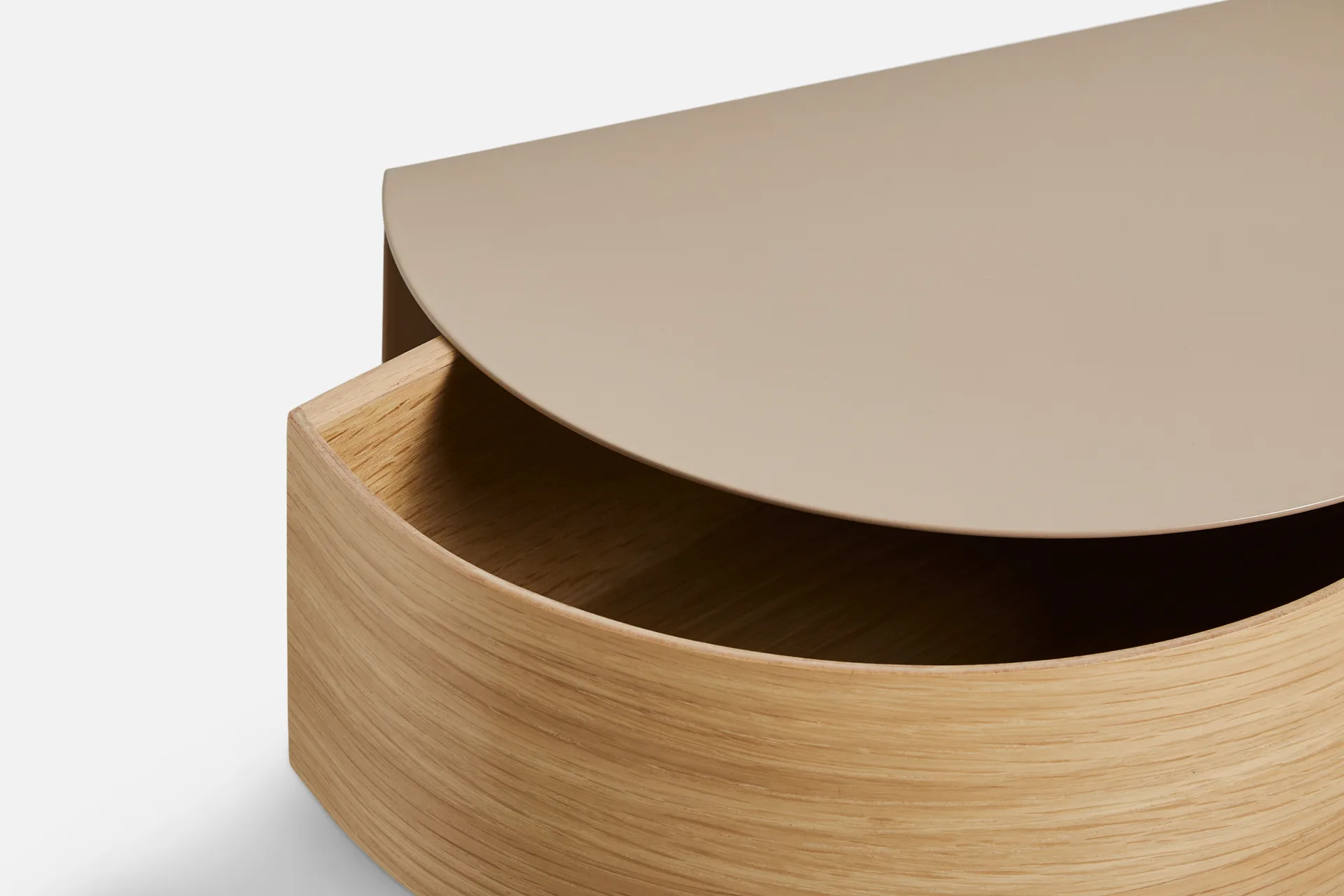 Wallie wall drawer hylla, Beige-ek Woud