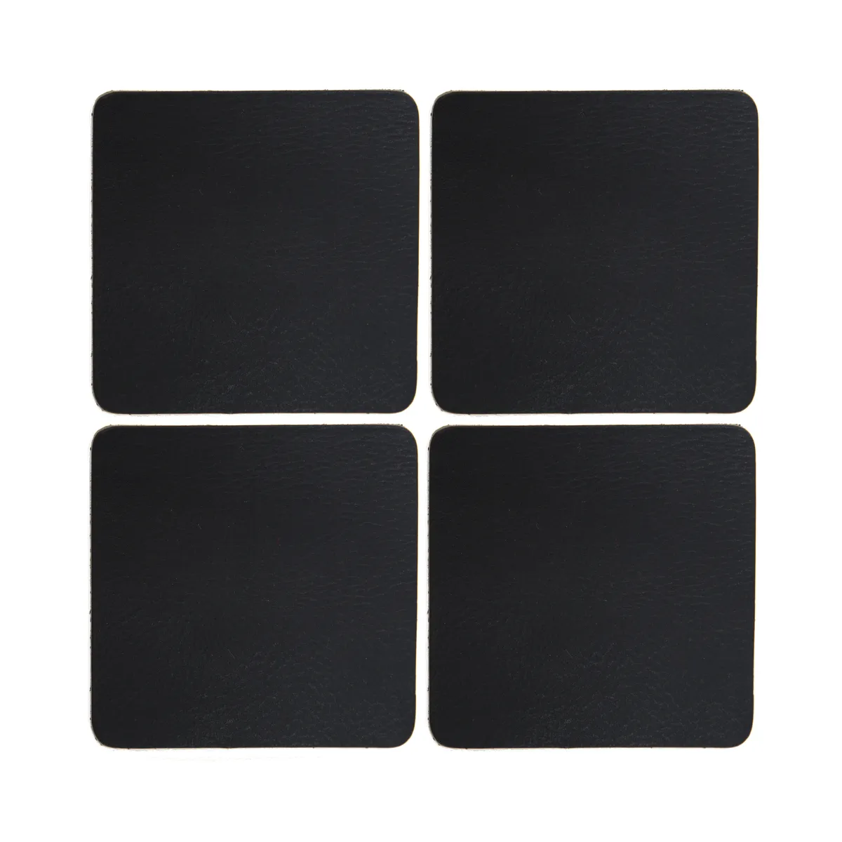 Xapron Cuba glasunderlägg 4-pack Black