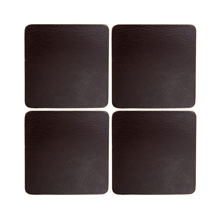 Cuba glasunderlägg 4-pack - Brown - Xapron