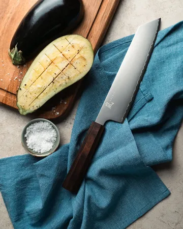 Hana kiritsukekniv - Rostfritt stål-pakkaträ, 20 cm - Yaxell