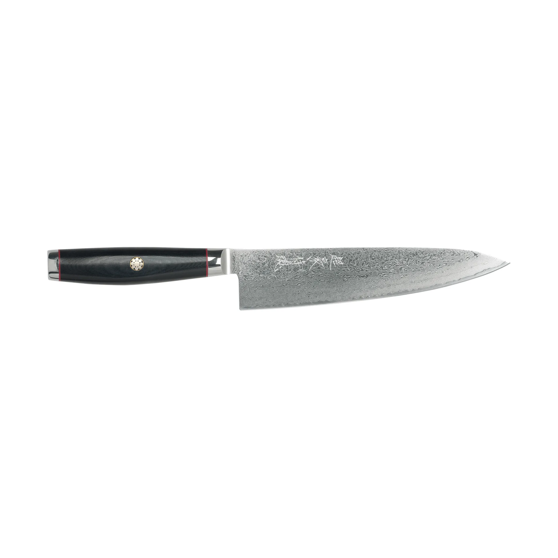 Super Gou Ypsilon kockkniv 20 cm, Svart Yaxell