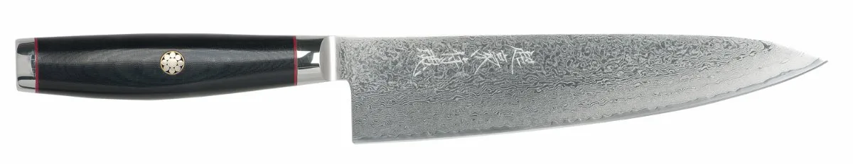 Super Gou Ypsilon kockkniv 20 cm, Svart Yaxell