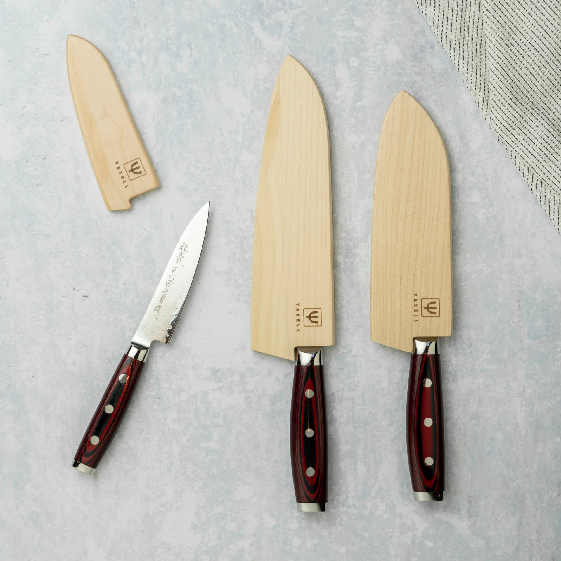Yaxell knivskydd i lönn, 12 cm Yaxell