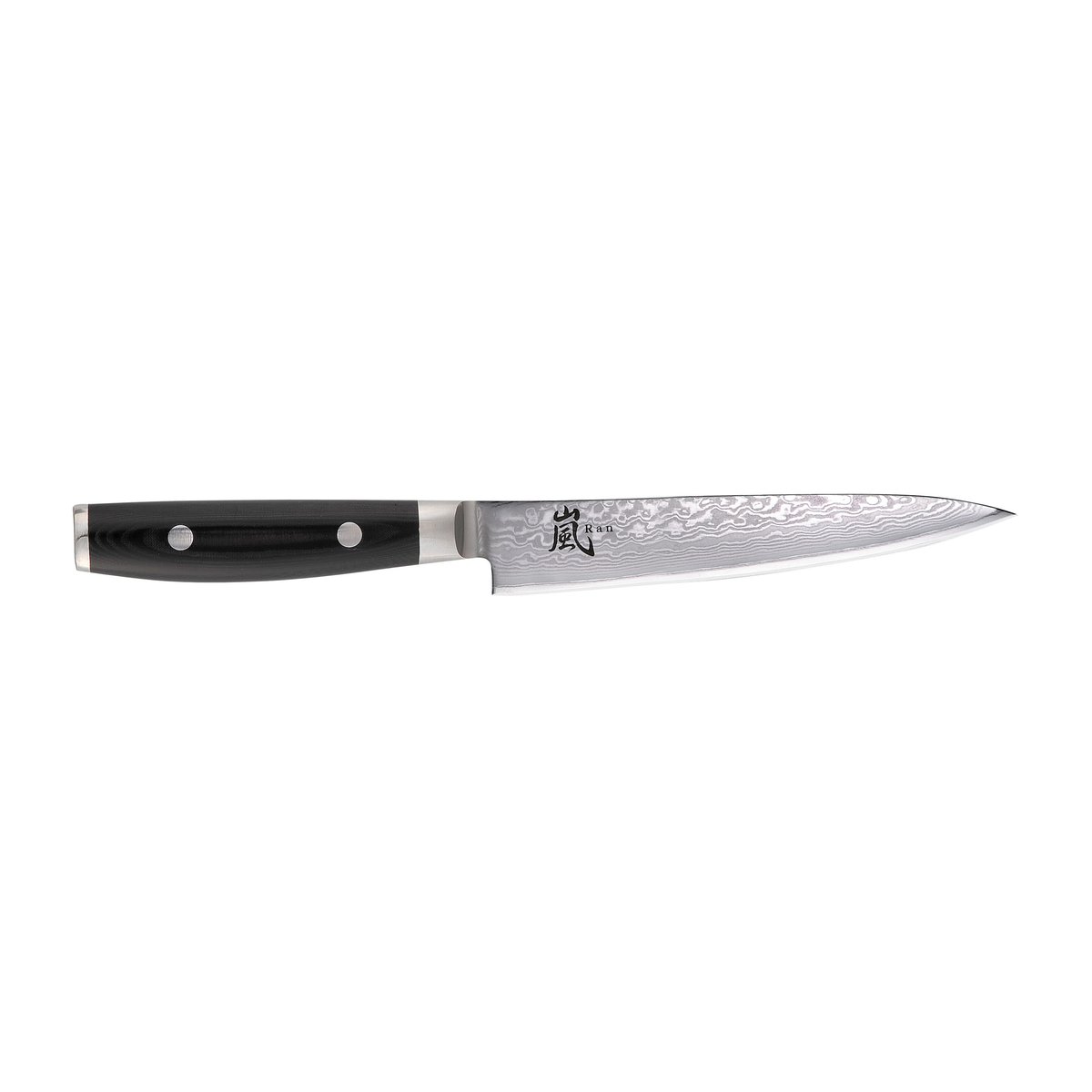 Yaxell Ran allkniv 15 cm | Skandinavisk Design | Kockknivar | Svart