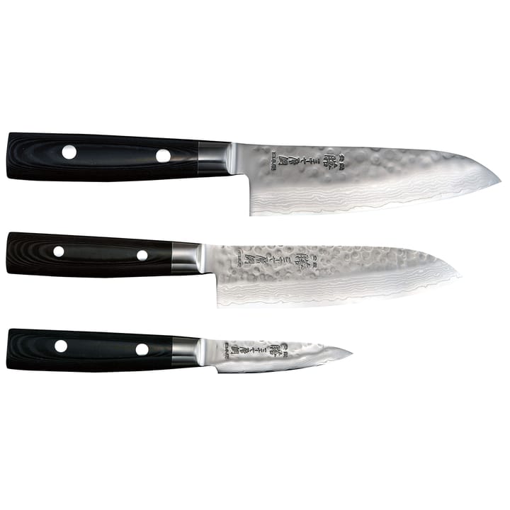 Yaxell Zen knivset 3- delar - Rostfritt stål - Yaxell