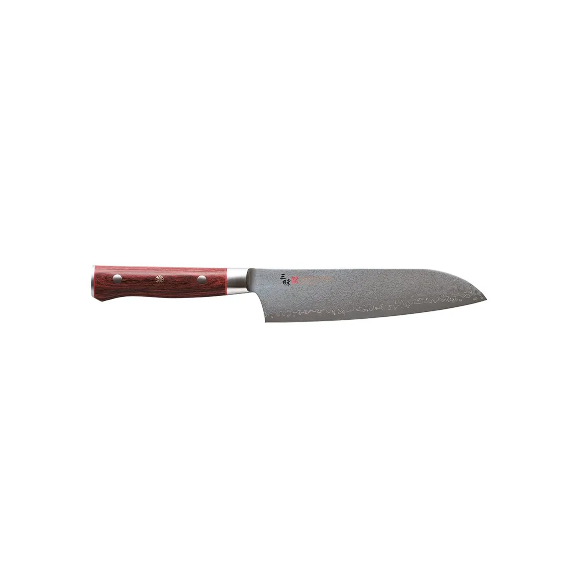 Classic Damaskus Pro 18 cm, Santoku Zanmai/Mcusta