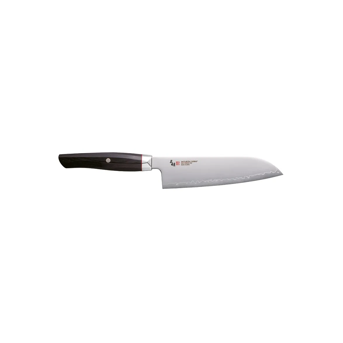 Revolution Black 18 cm, Santoku Zanmai/Mcusta