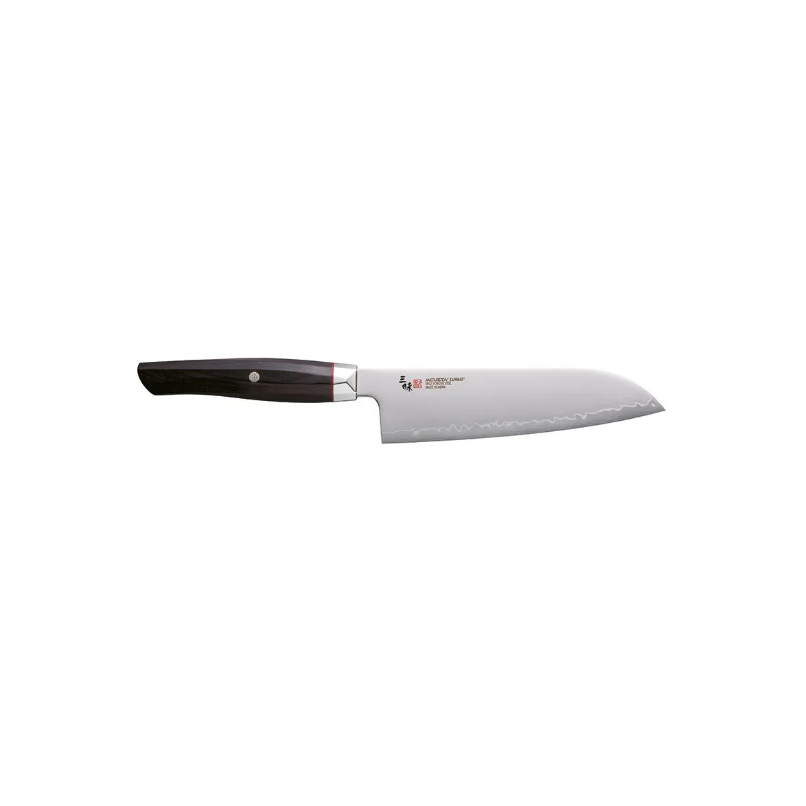Zanmai/Mcusta Revolution Black 18 cm Santoku