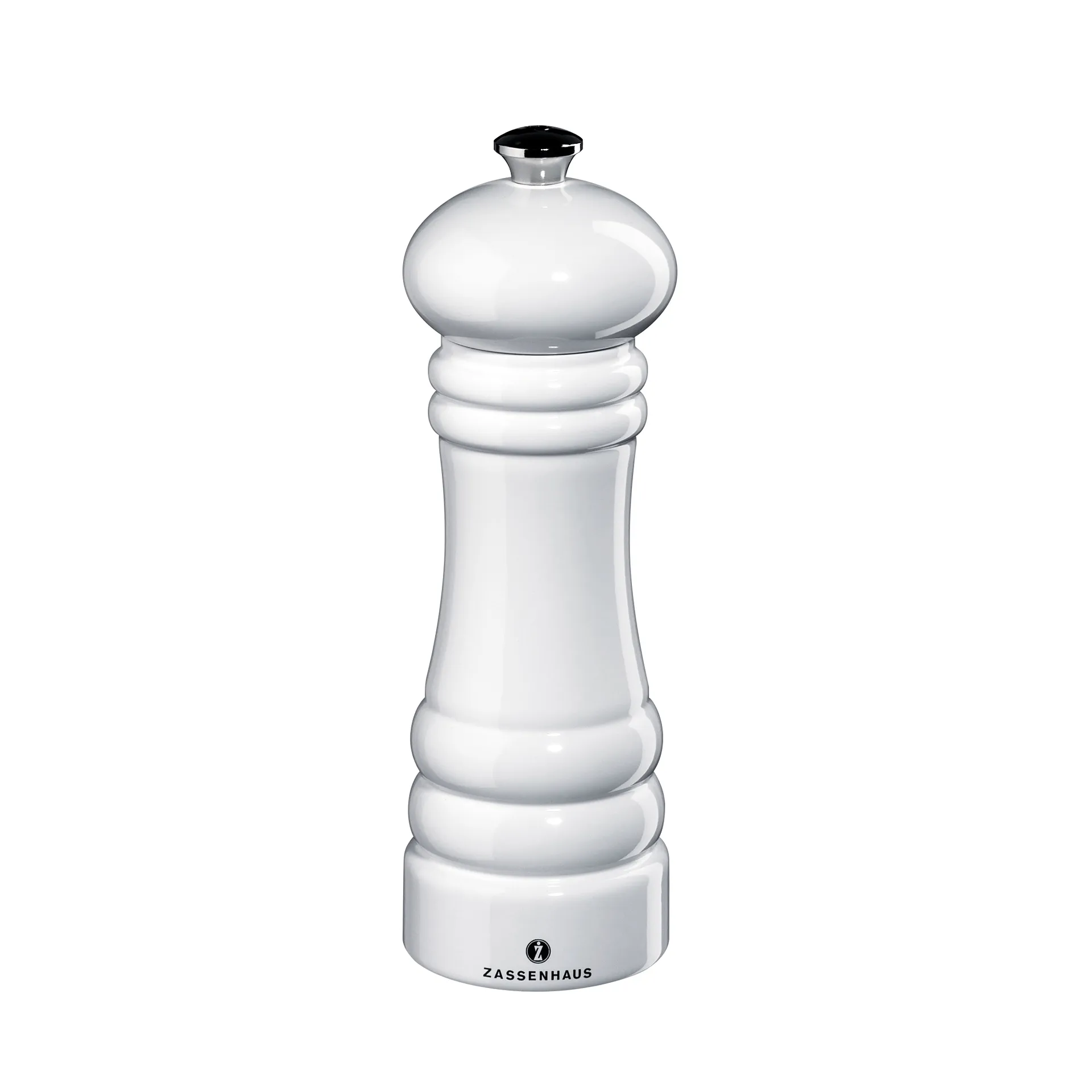 Berlin pepparkvarn blank vit, 18 cm Zassenhaus