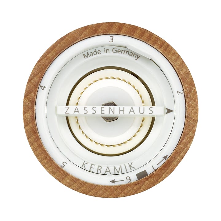 Berlin saltkvarn blank vit, 24 cm Zassenhaus