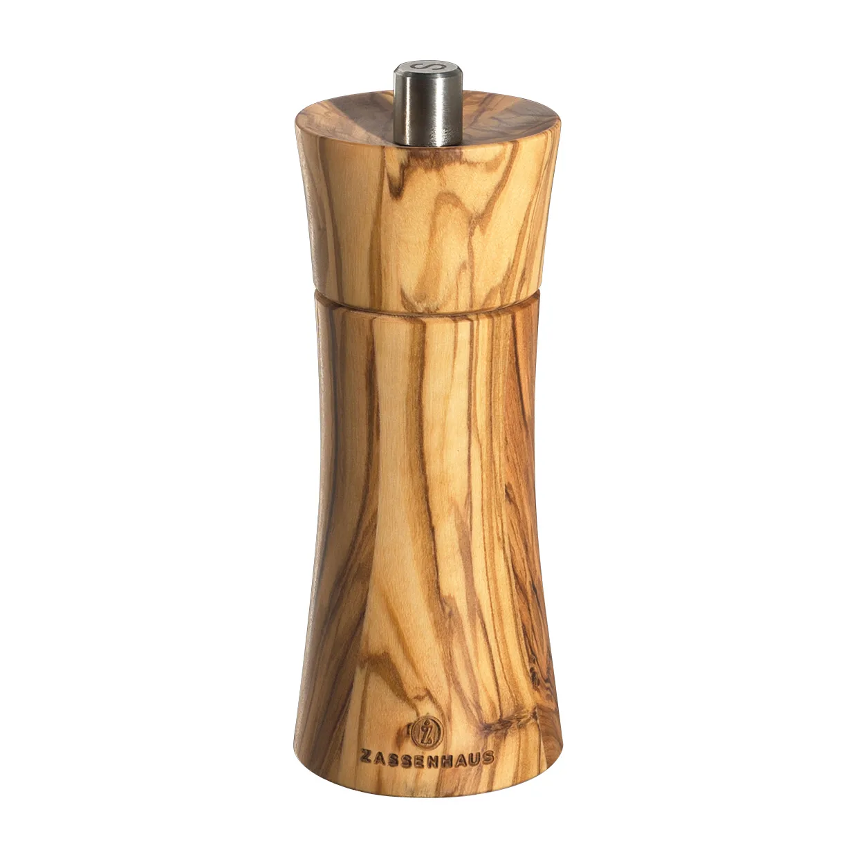 Frankfurt saltkvarn olivträ, 14 cm Zassenhaus