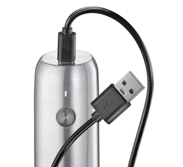 Köln elektrisk pepparkvarn - Rostfritt stål, 14 cm - Zassenhaus