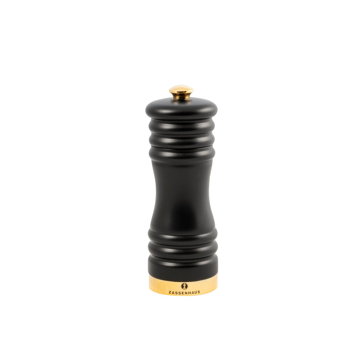 Zassenhaus München kryddkvarn matt 15 cm Peppar | Skandinavisk Design | Salt- & Pepparkvarnar | Svart