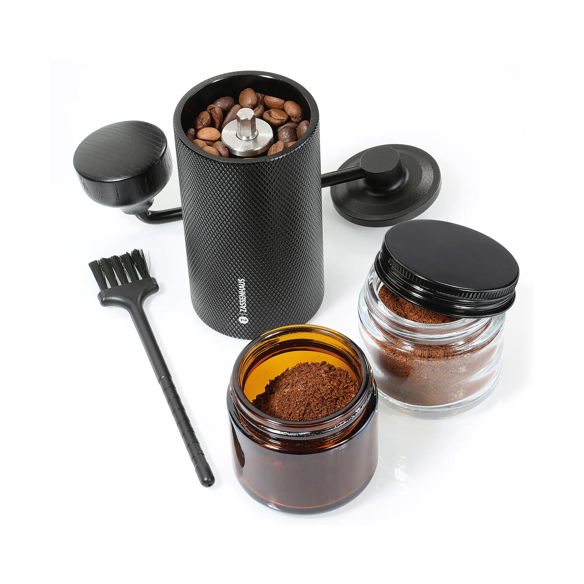 Zassenhaus Barista 2.0 kaffe-/espressokvarn, Svart Zassenhaus