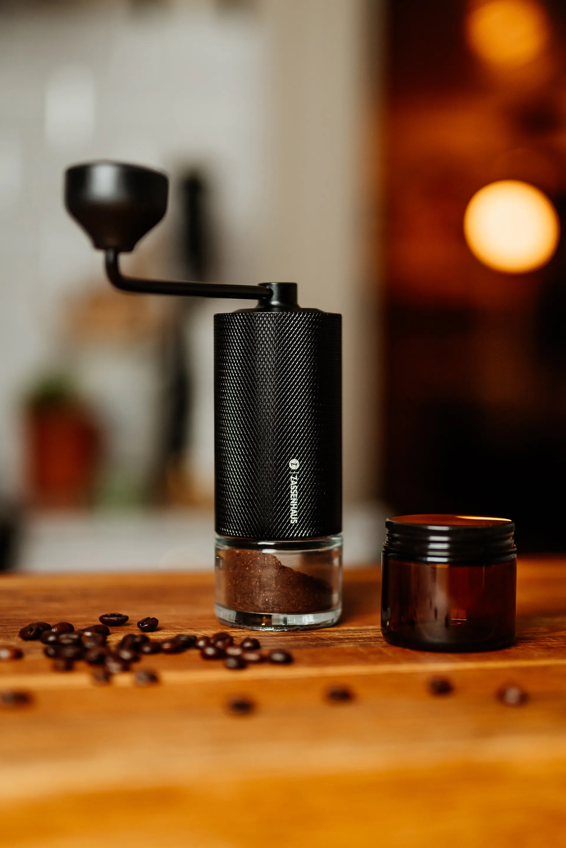 Zassenhaus Barista 2.0 kaffe-/espressokvarn, Svart Zassenhaus