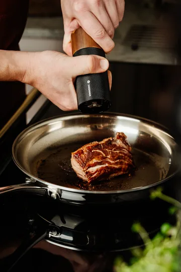 Zassenhaus Performer pepparkvarn - Valnöt-aluminium 13 cm - Zassenhaus