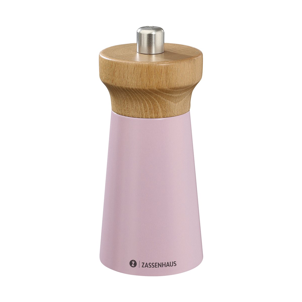 Zassenhaus westerland pepparkvarn 12 cm Lotus | Skandinavisk Design | Salt- & Pepparkvarnar | Rosa