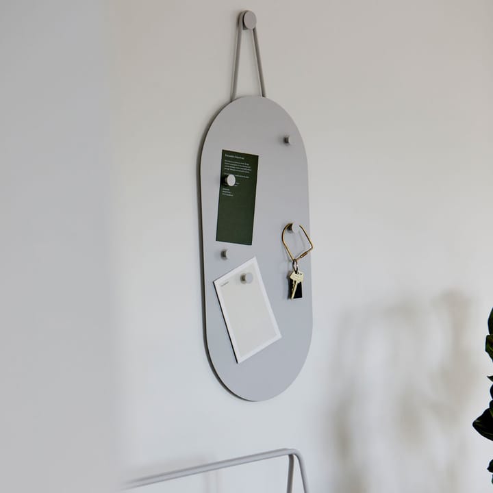 A-Bulletin Board anslagstavla, white, inkl. magneter Zone Denmark