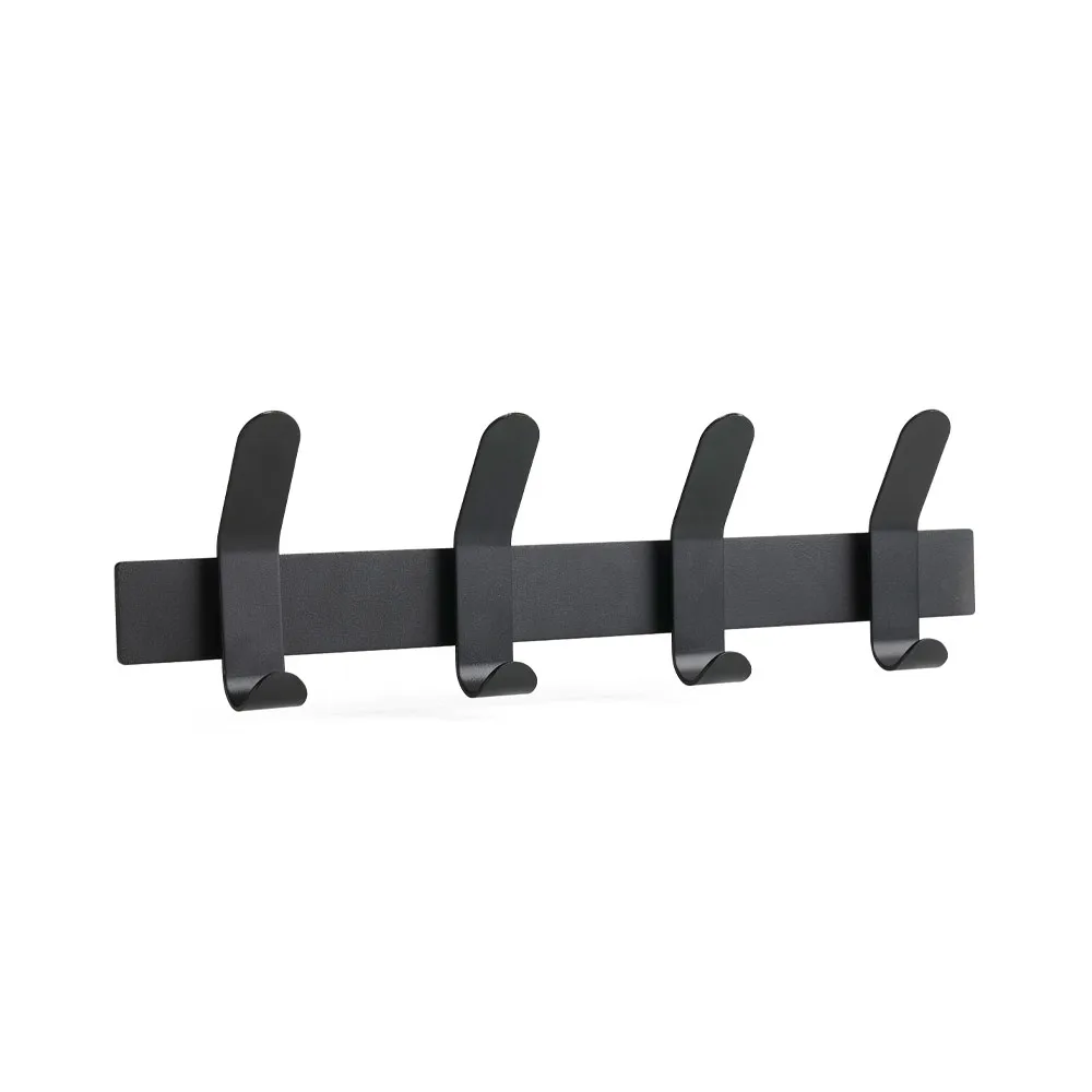 A-Rack kroklist, black, 4 krokar Zone Denmark