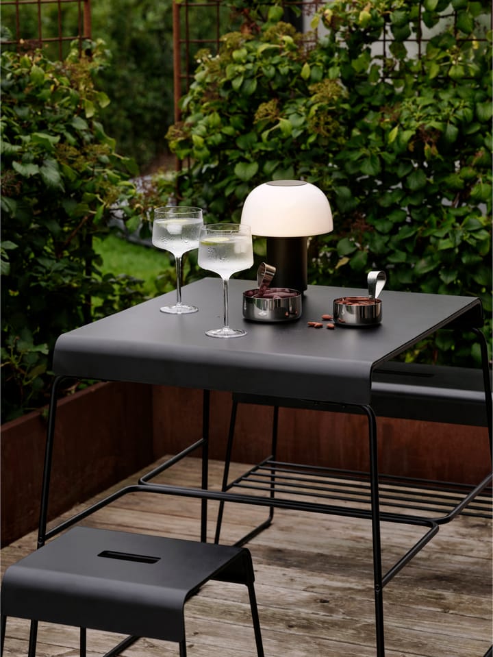 A-stool outdoor pall 45 cm - Black - Zone Denmark