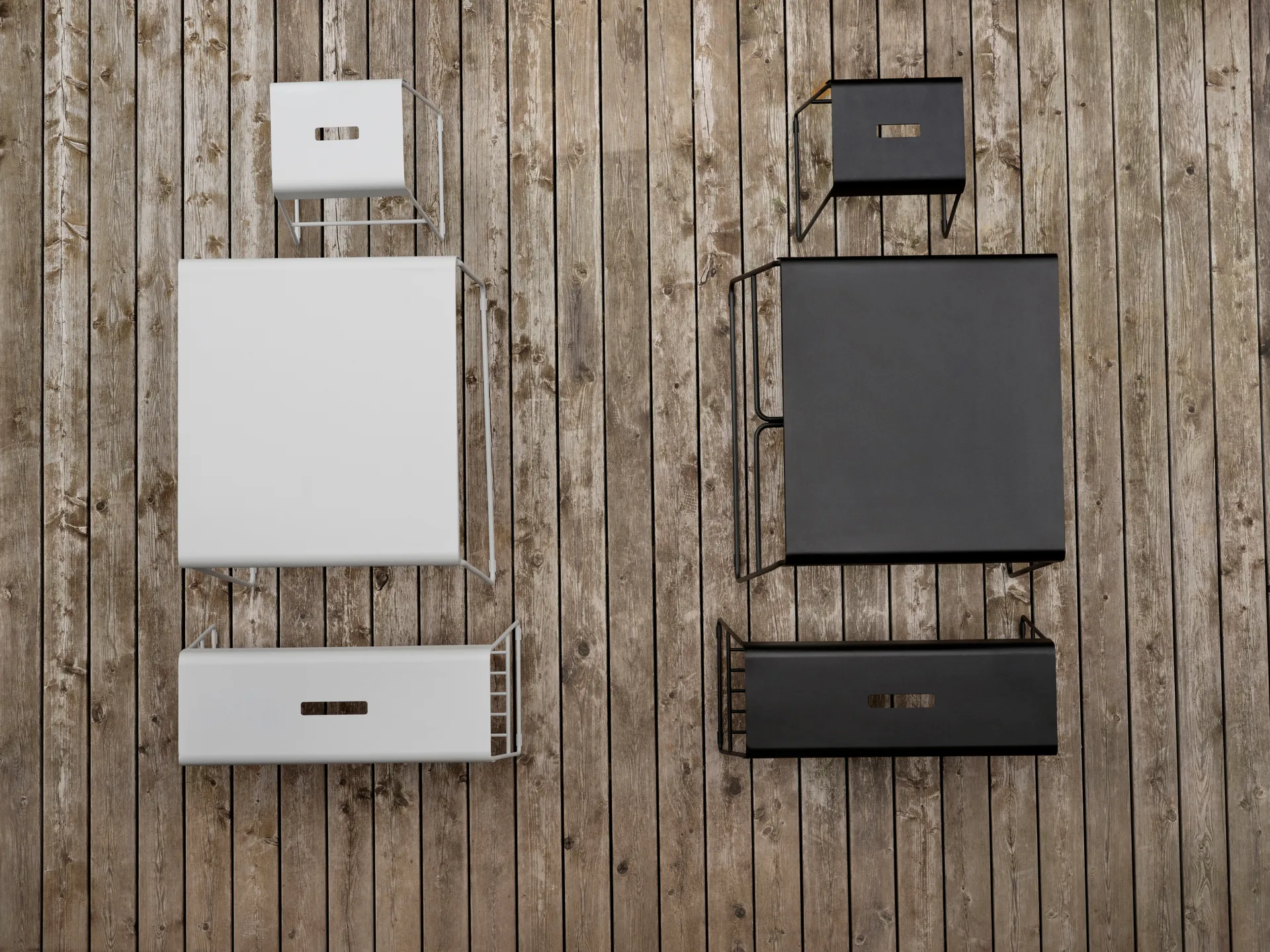 A-stool outdoor pall 45 cm, Soft Grey Zone Denmark