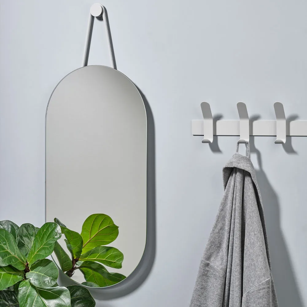 A-Wall Mirror spegel, soft grey, large Zone Denmark