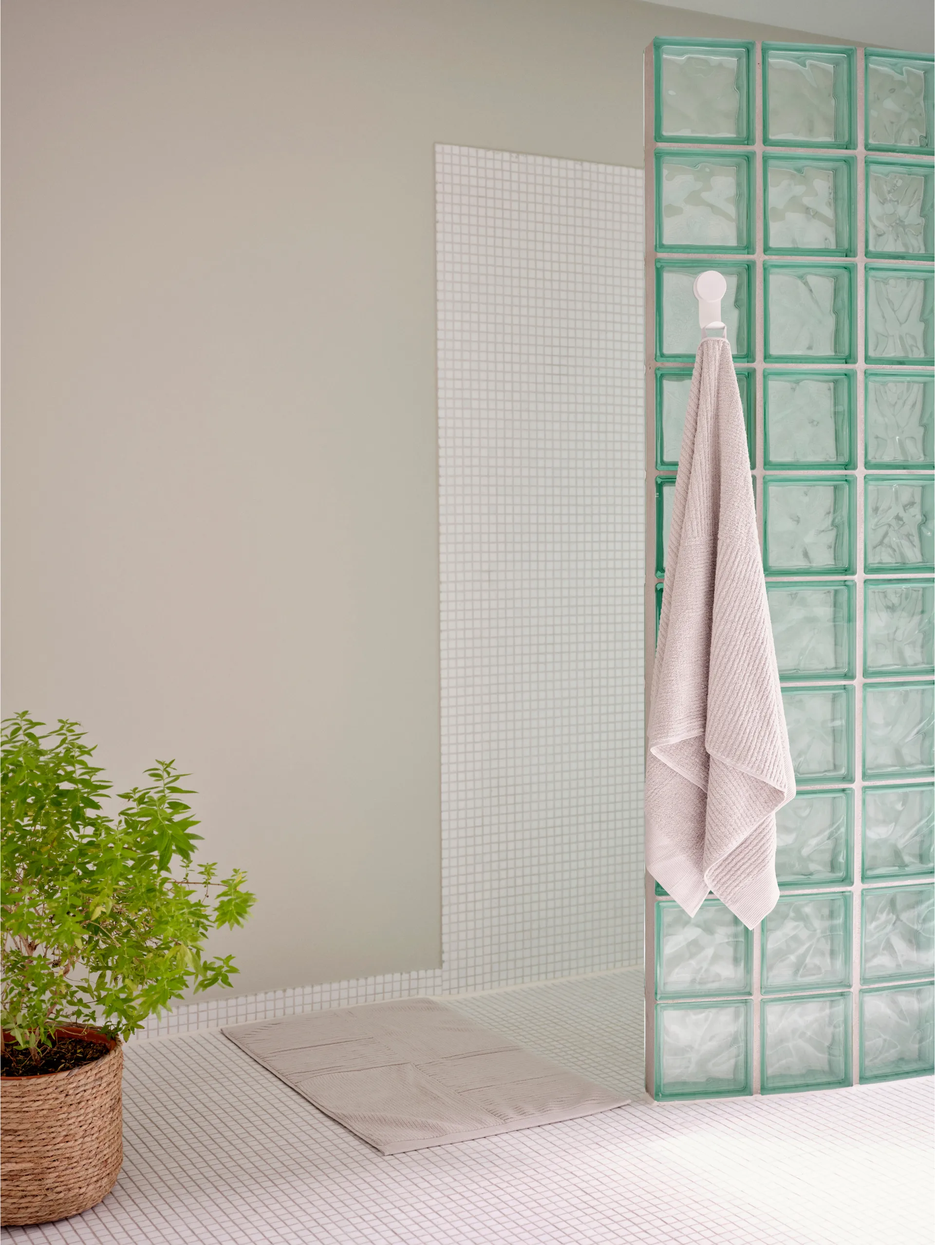 Classic badrumsmatta 50x80 cm, Soft Grey Zone Denmark