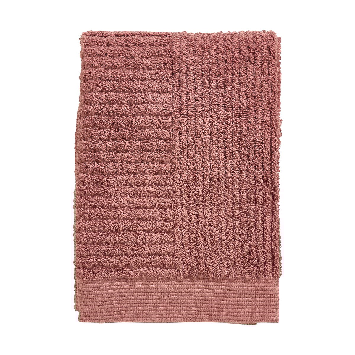 Zone Denmark Classic handduk 50x70 cm Peach red | Skandinavisk Design | Handdukar | Röd