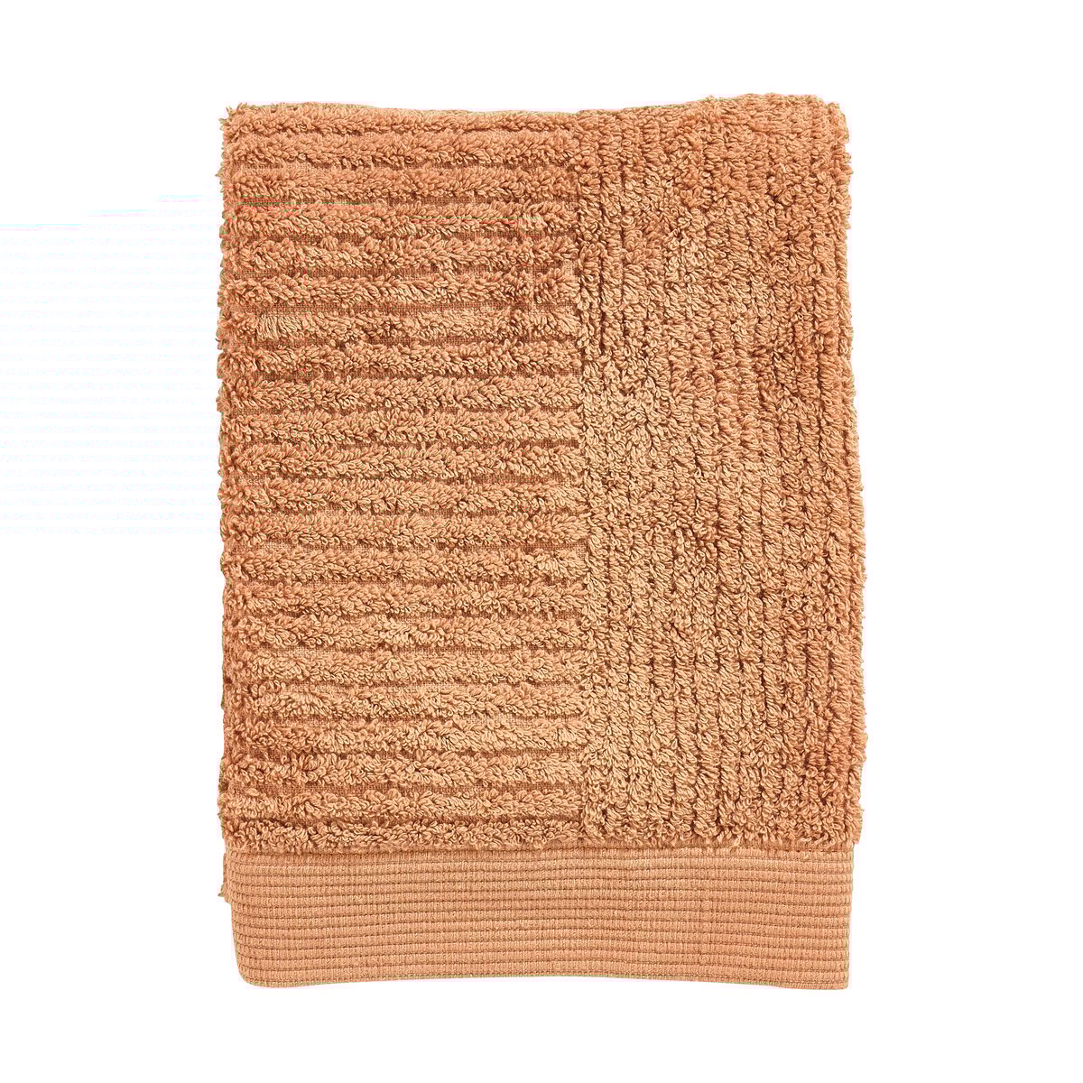Zone Denmark Classic Tvättlapp 30x30 cm Peach red | Skandinavisk Design | Badlakan | Röd