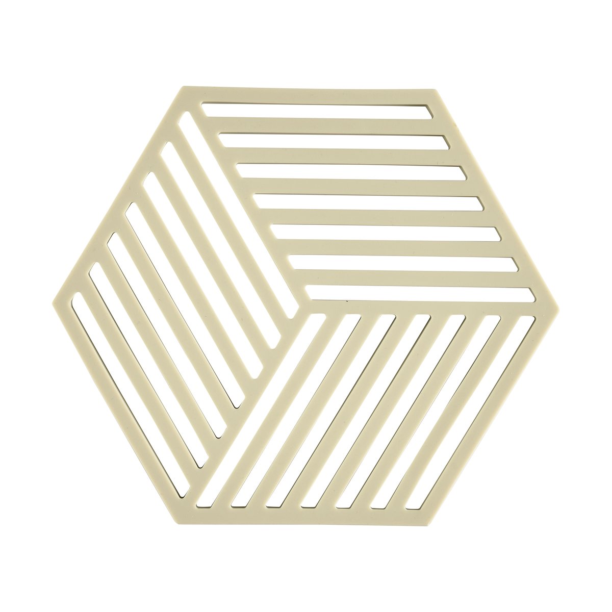 Zone Denmark Hexagon grytunderlägg Pear | Skandinavisk Design | Grytunderlägg | Grön