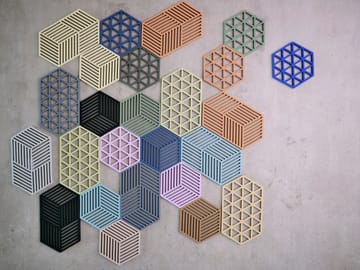 Hexagon grytunderlägg stor - Light Terracotta - Zone Denmark