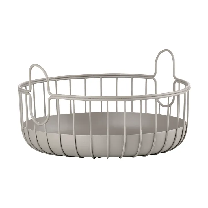 Inu korg Ø22x8 cm - Taupe - Zone Denmark