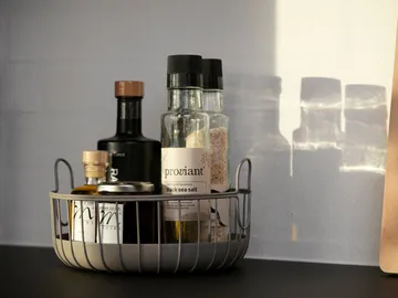 Inu korg Ø22x8 cm - Taupe - Zone Denmark