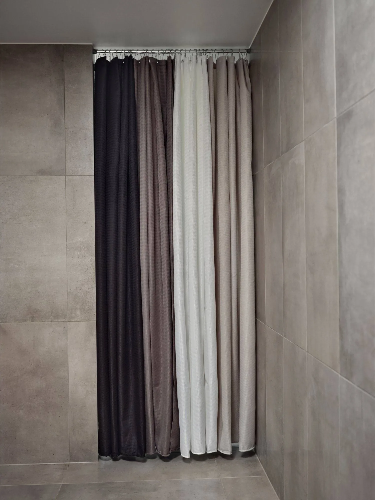 Lux duschdraperi, White, 180x220 cm Zone Denmark