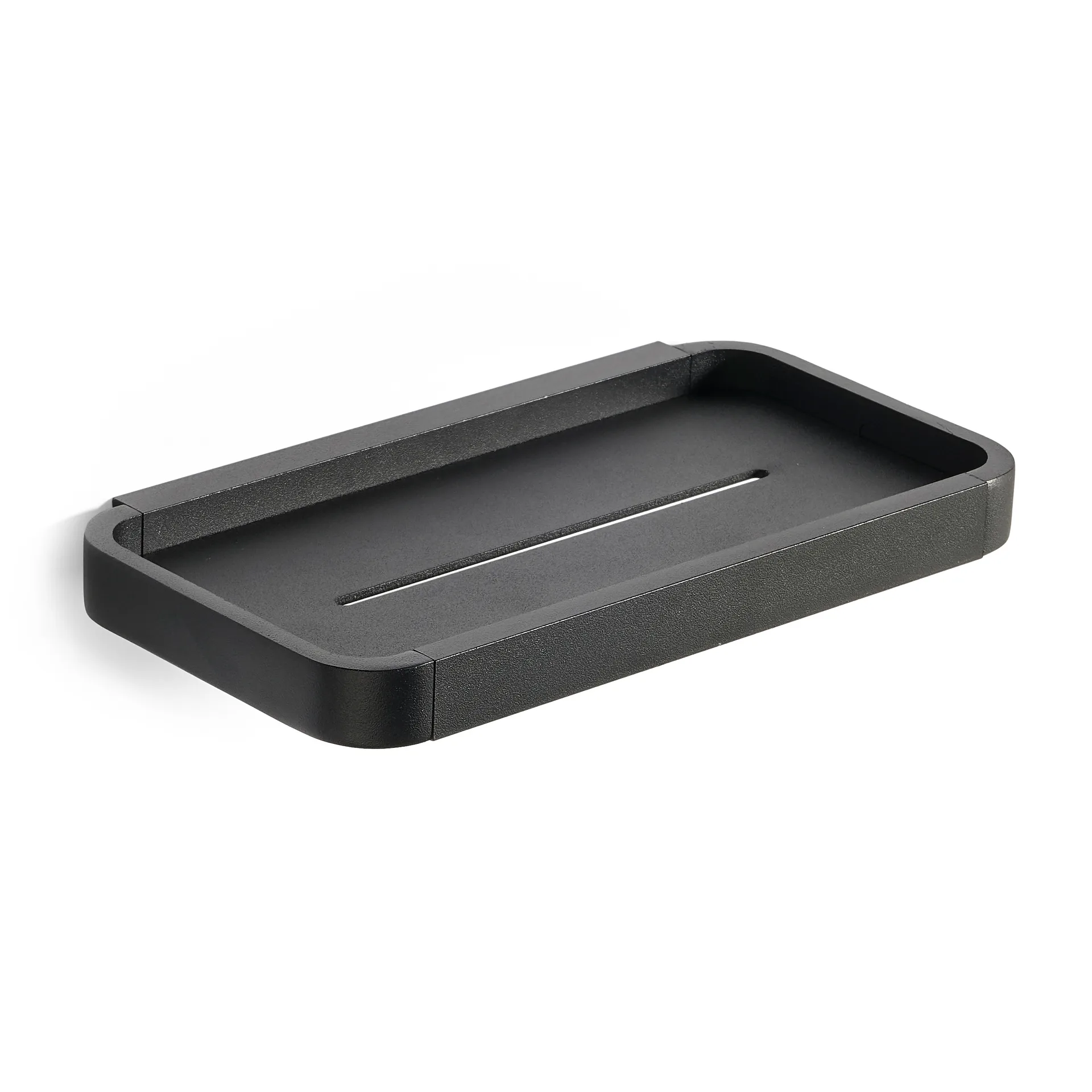 RIM duschhylla låg 11x22 cm, Black Zone Denmark