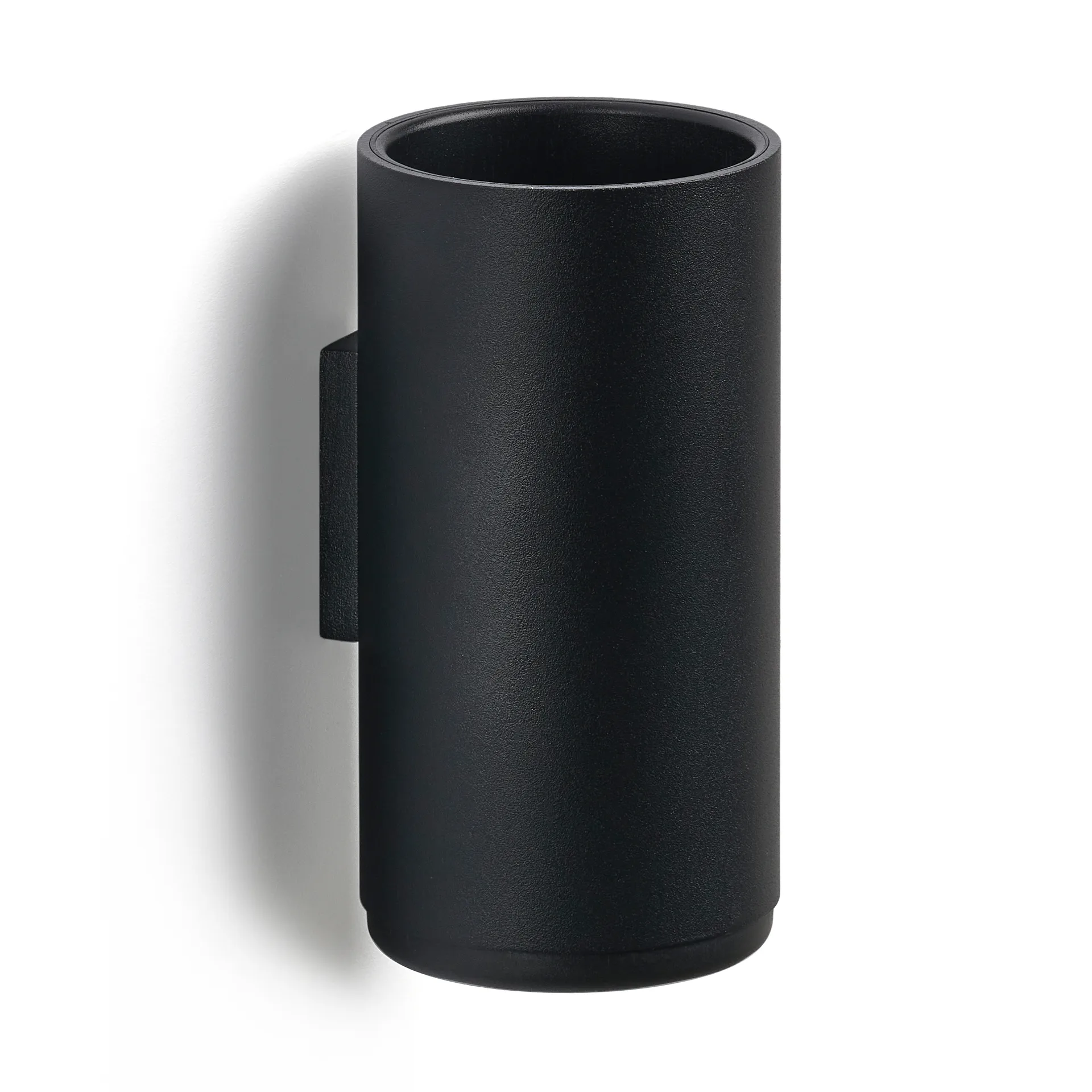 RIM tandborstmugg vägghängd 13,6 cm, Black Zone Denmark