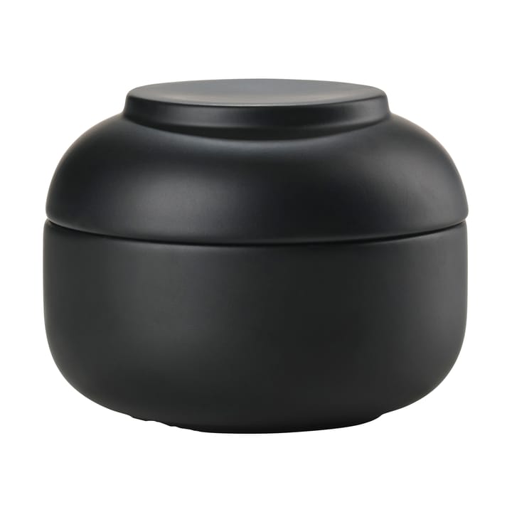 Sensu burk med lock Ø10,5x7,5 cm, Black Zone Denmark