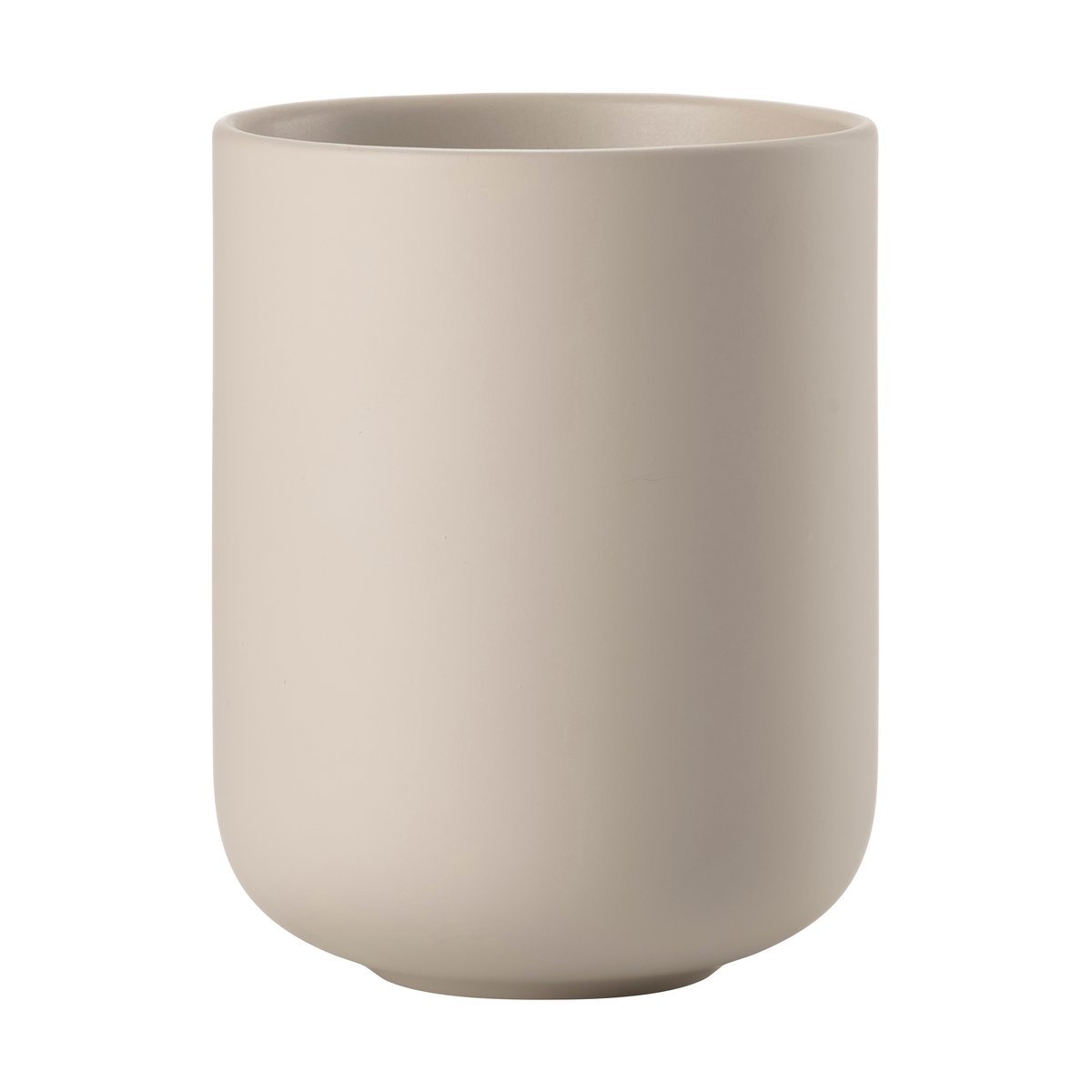 Zone Denmark Sensu tandborstmugg 7,4x9,5 cm Sand | Skandinavisk Design | Tandborsthållare | Beige