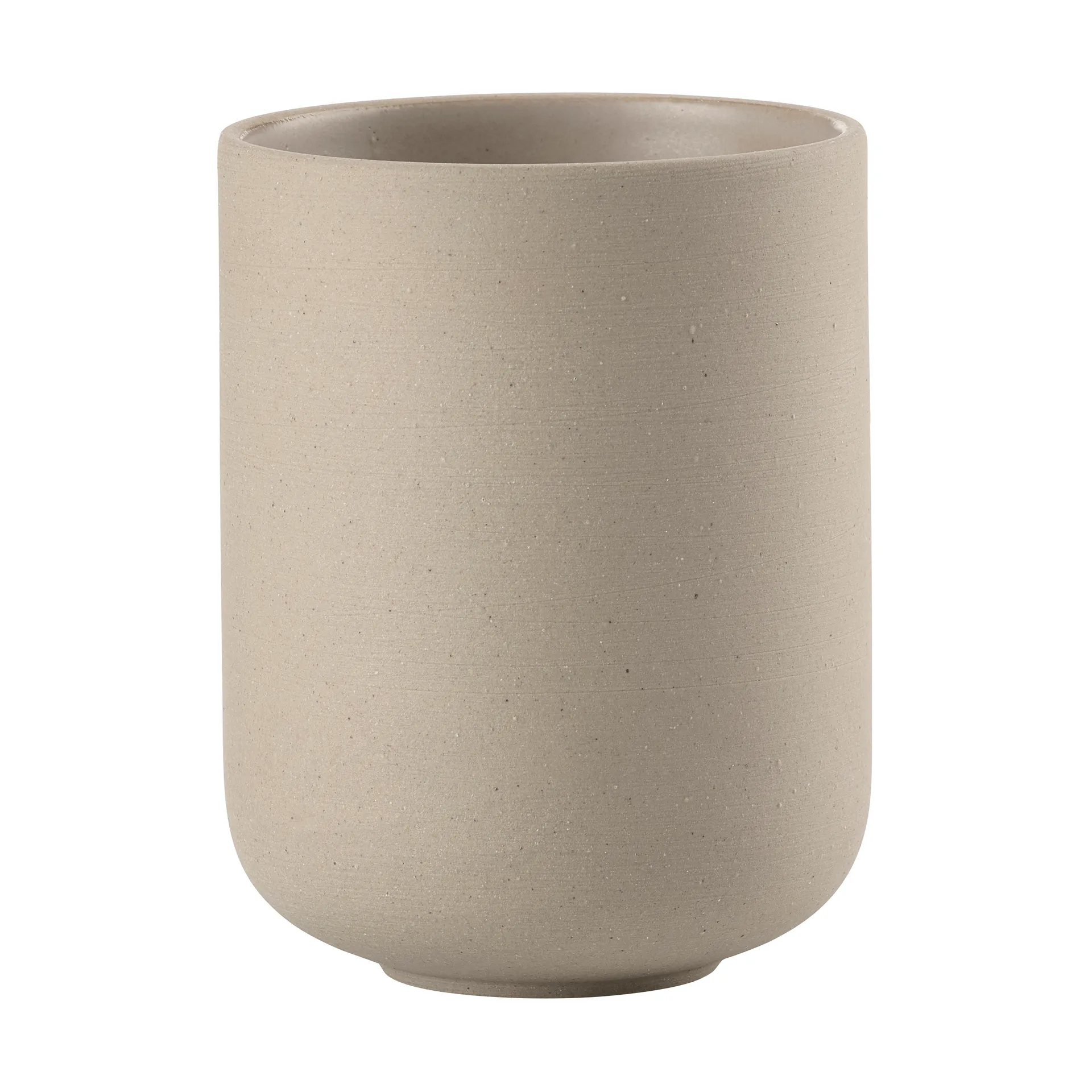 Sensu tandborstmugg Ø7,4x9,5 cm, Taupe Zone Denmark