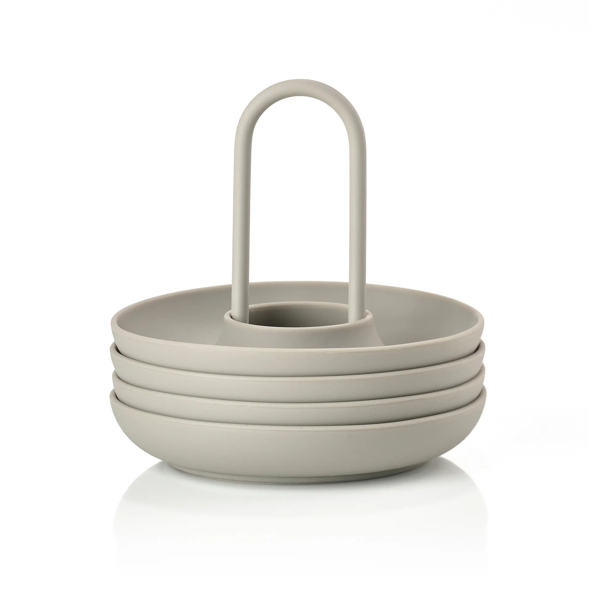 Singles äggkopp 4-pack med hållare, Mud Zone Denmark