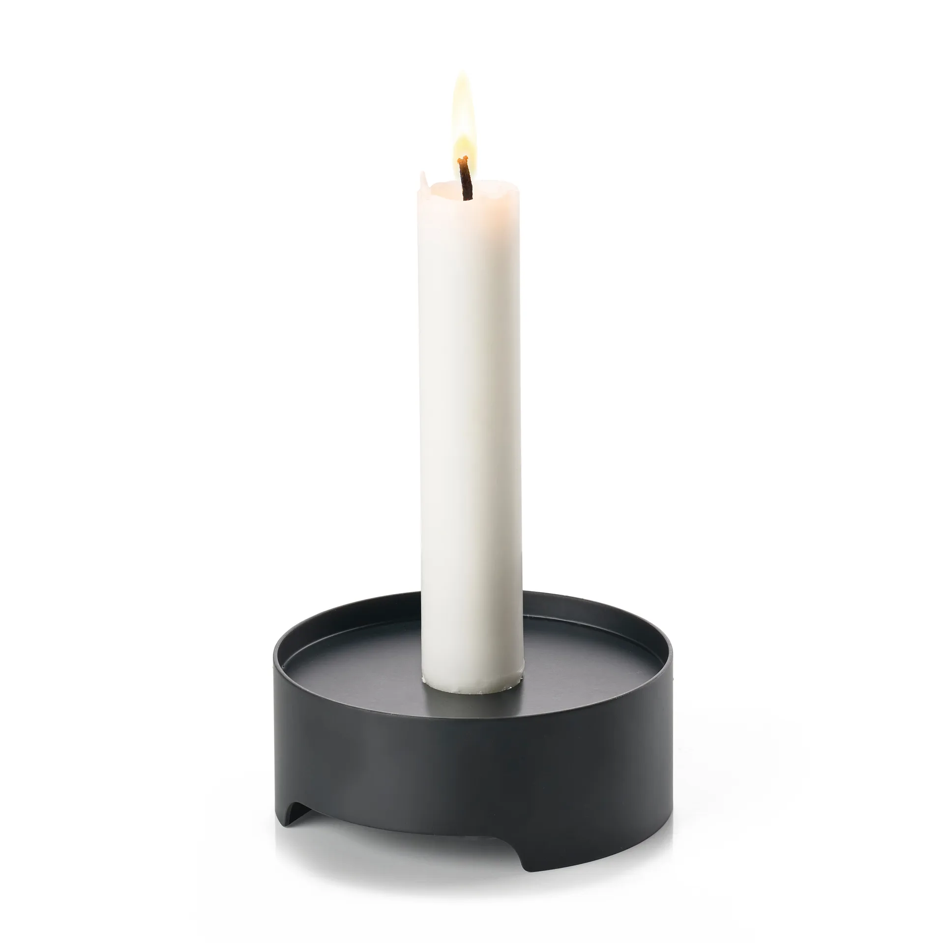 Singles ljusstake Ø9 cm, Black Zone Denmark